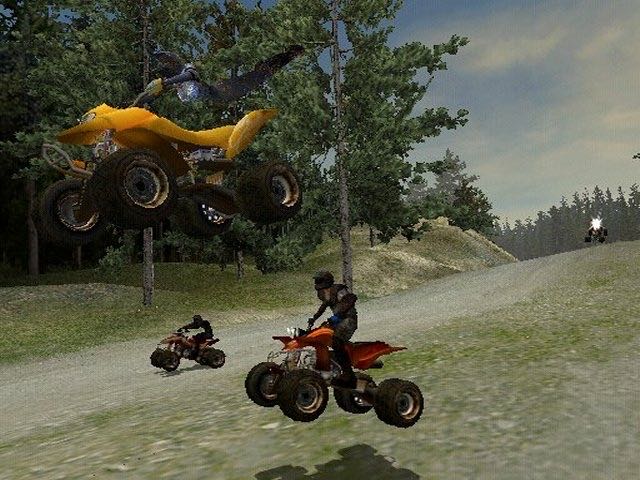 ATV: Quad Power Racing 2 X 28.0 - Microsoft Xbox (Acclaim - 1-4) video game collectible [Barcode 021481403029] - Main Image 3