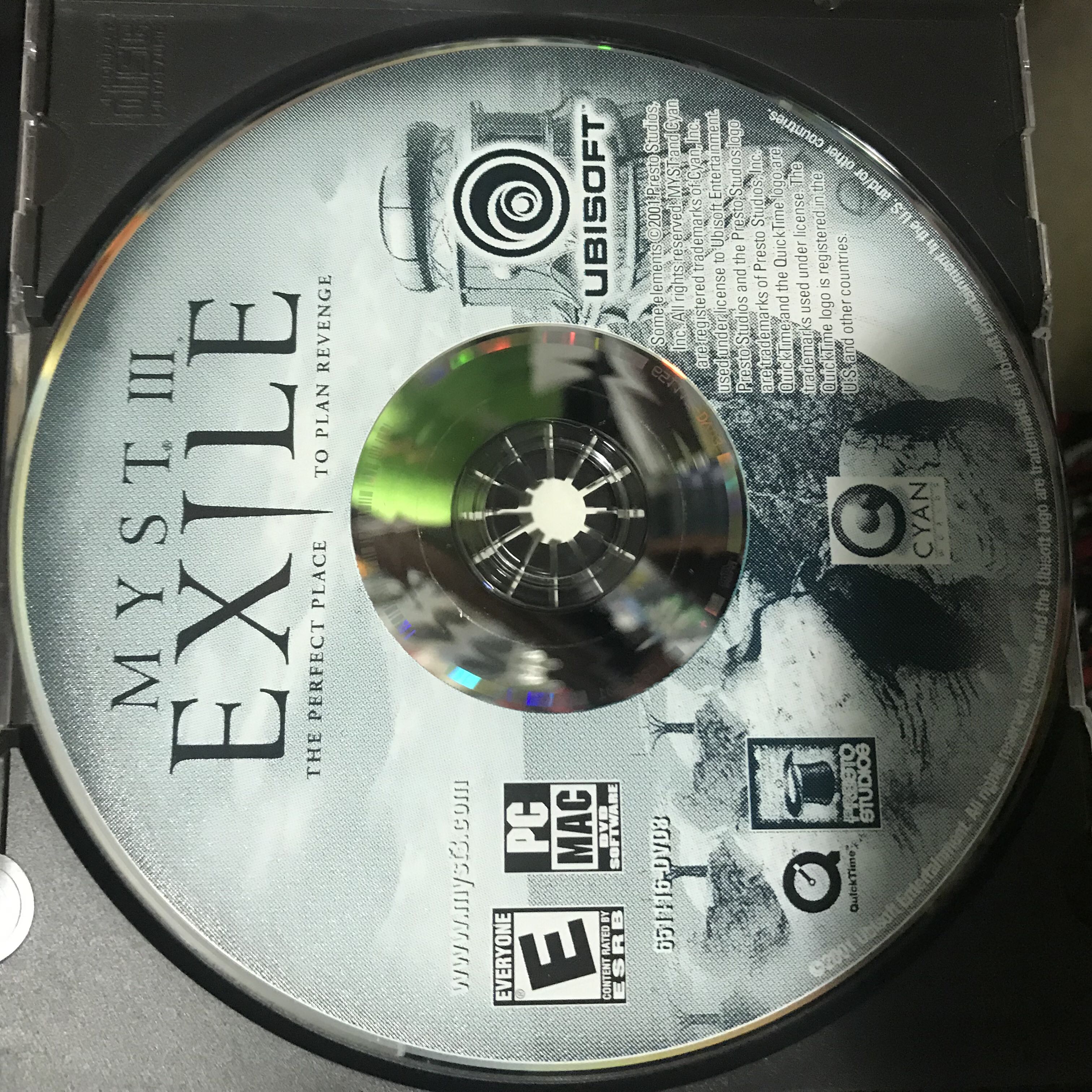 Myst 10th Anniversary DVD Edition - PC video game collectible [Barcode 002222657116] - Main Image 3