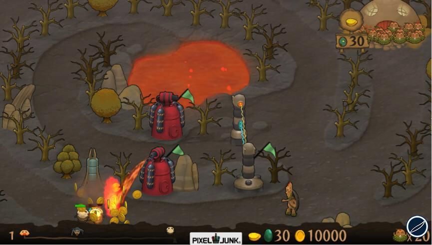 Pixel Junk Monsters: Ultimate HD - Sony PlayStation Vita (PS Vita) video game collectible - Main Image 2