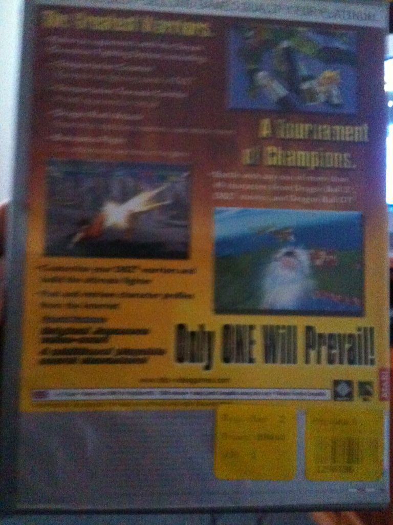 Dragonball Z Budoka 3 - Sony PlayStation 2 (PS2) video game collectible - Main Image 2