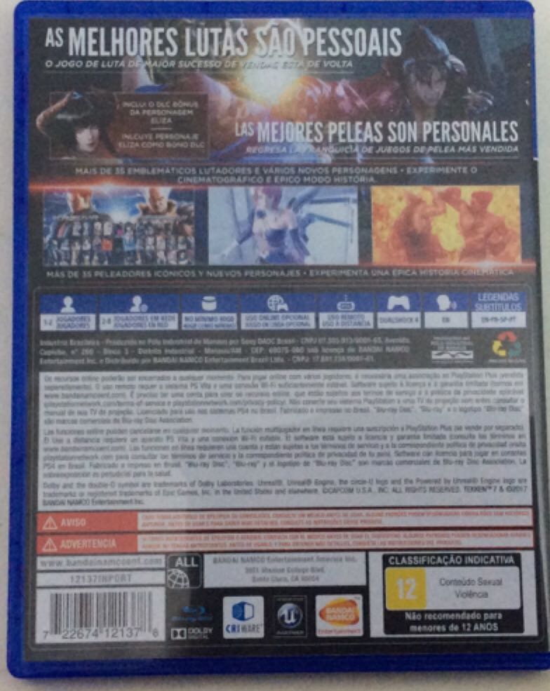 Tekken 7 - Sony PlayStation 4 (PS4) (Bandai Namco Entertainment - 2) video game collectible [Barcode 722674121378] - Main Image 2