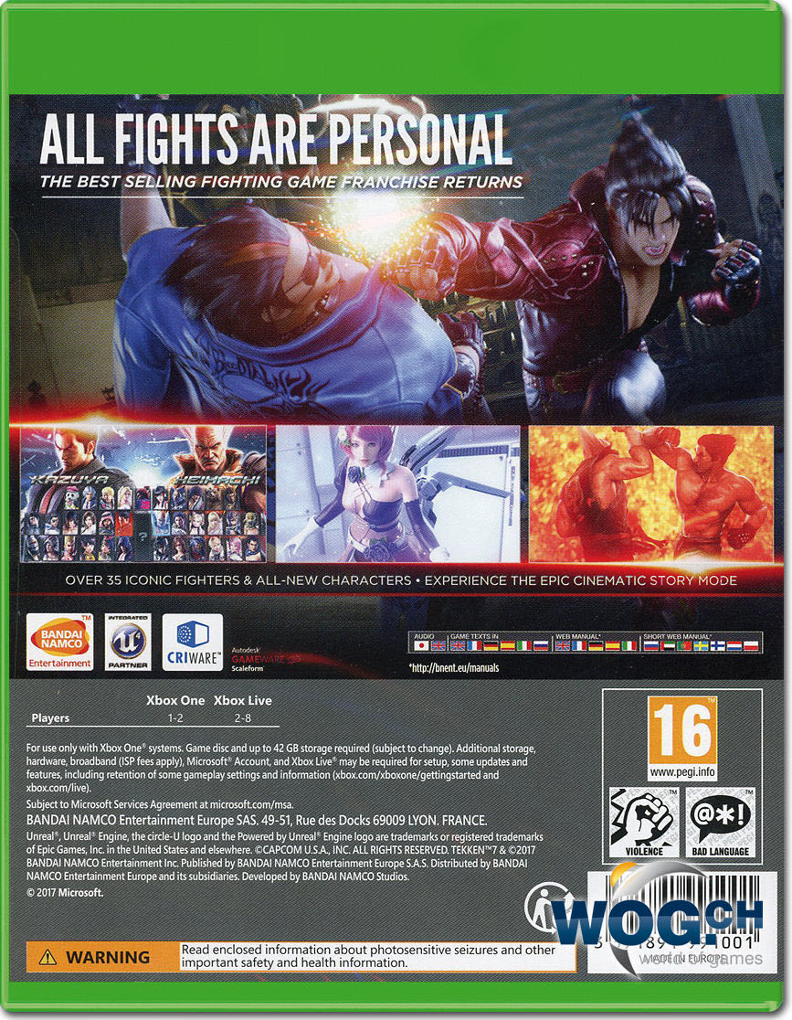 Tekken 7 - Microsoft Xbox One (Bandai Namco Games) video game collectible - Main Image 2