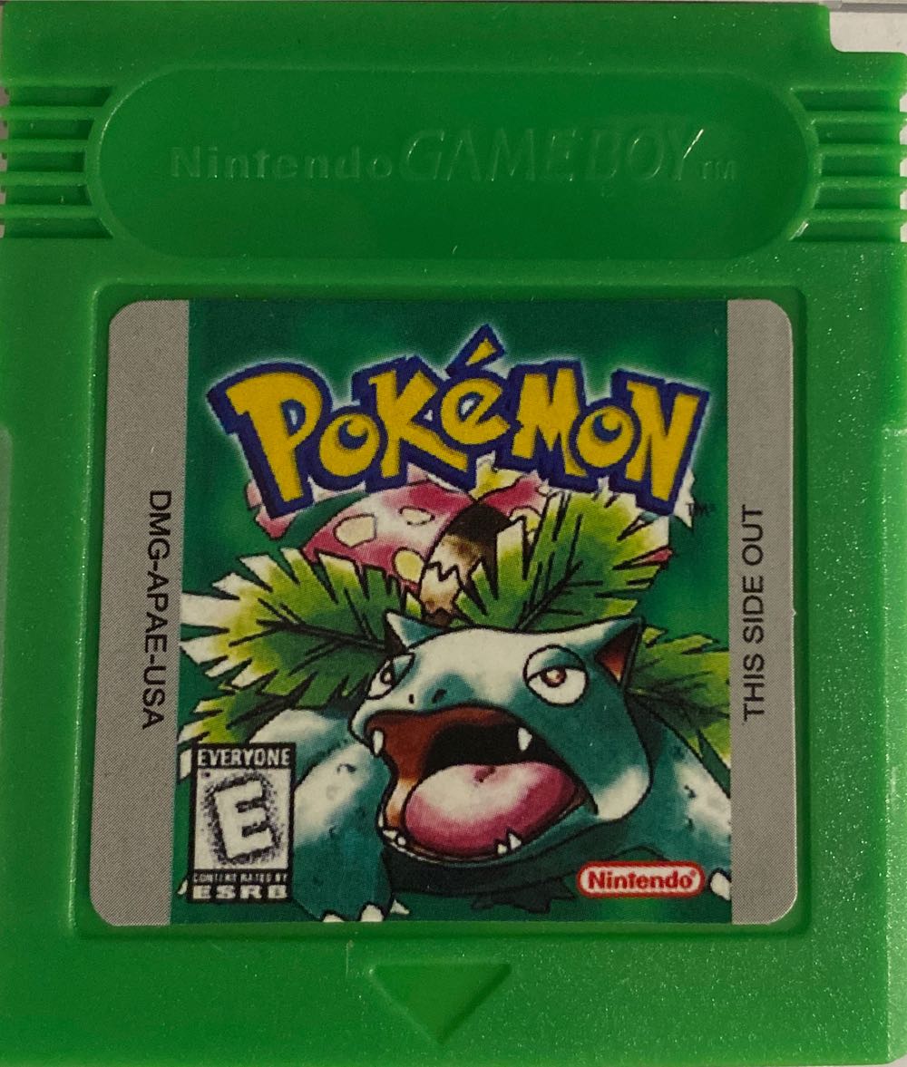 Pokémon/Pocket Monsters Green Version (English Translation) - Nintendo Game Boy (Nintendo/Gamefreak) video game collectible - Main Image 3