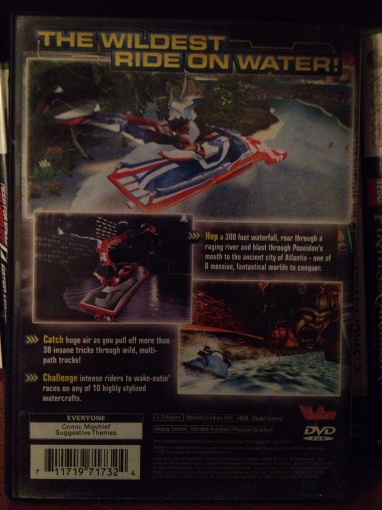 Jet X₂O - Sony PlayStation 2 (PS2) (Sony Computer Entertainment - 2) video game collectible [Barcode 711719717324] - Main Image 2