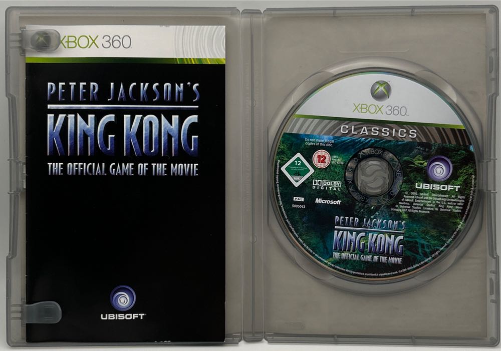 Peter Jackson’s King Kong - Microsoft Xbox 360 (Ubisoft - 1) video game collectible [Barcode 3307210240149] - Main Image 3