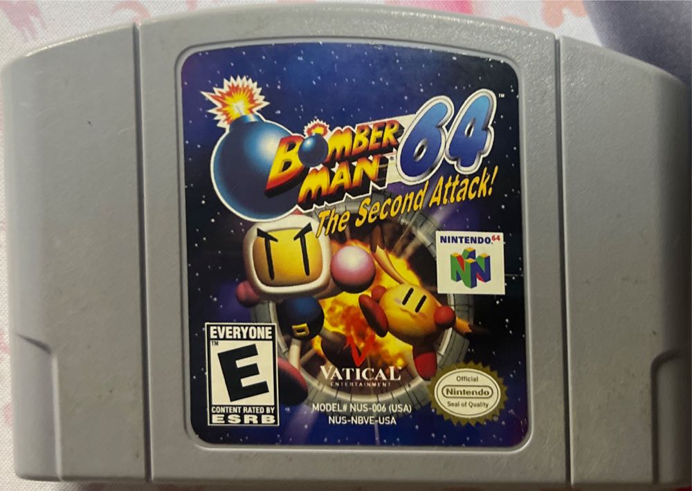 Bomberman 64 The Second Attack! - Nintendo 64 (N64) (Nintendo - 1-4) video game collectible [Barcode 4988607001315] - Main Image 3