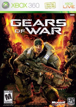 Gears Of War - Microsoft Xbox 360 (Microsoft Game Studios - 1-8) video game collectible [Barcode 07177224] - Main Image 1