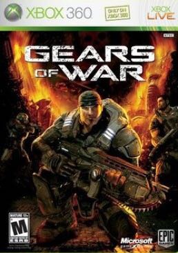 Gears Of War 1 - Microsoft Xbox 360 (Microsoft Game Studios - 2) video game collectible [Barcode 0882224054034] - Main Image 1