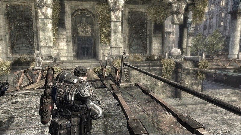 Gears Of War - Microsoft Xbox 360 (Microsoft Game Studios - 2) video game collectible [Barcode 882224054034] - Main Image 3