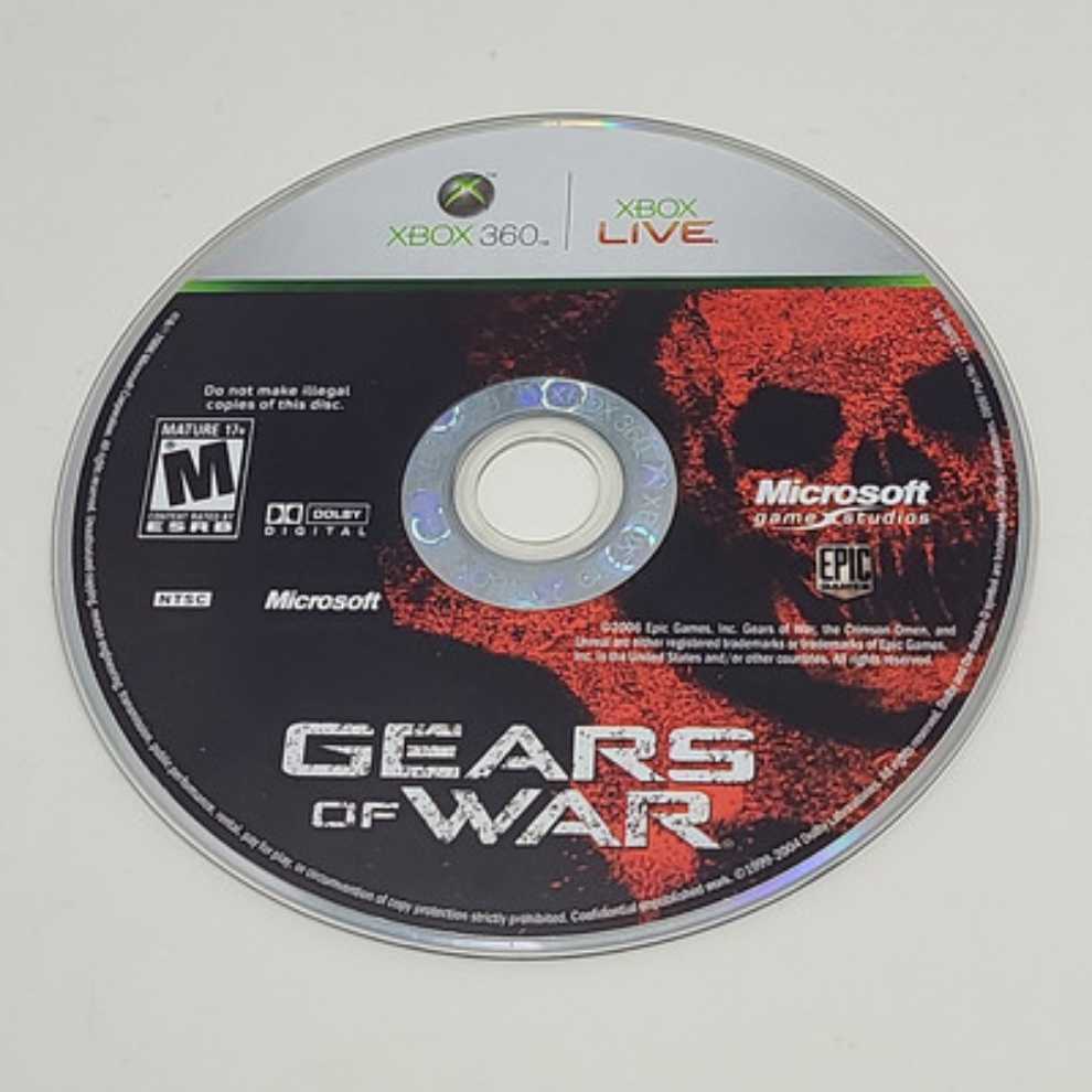 Gears Of War - Microsoft Xbox 360 (Microsoft Game Studios - 4) video game collectible [Barcode 882224260008] - Main Image 3