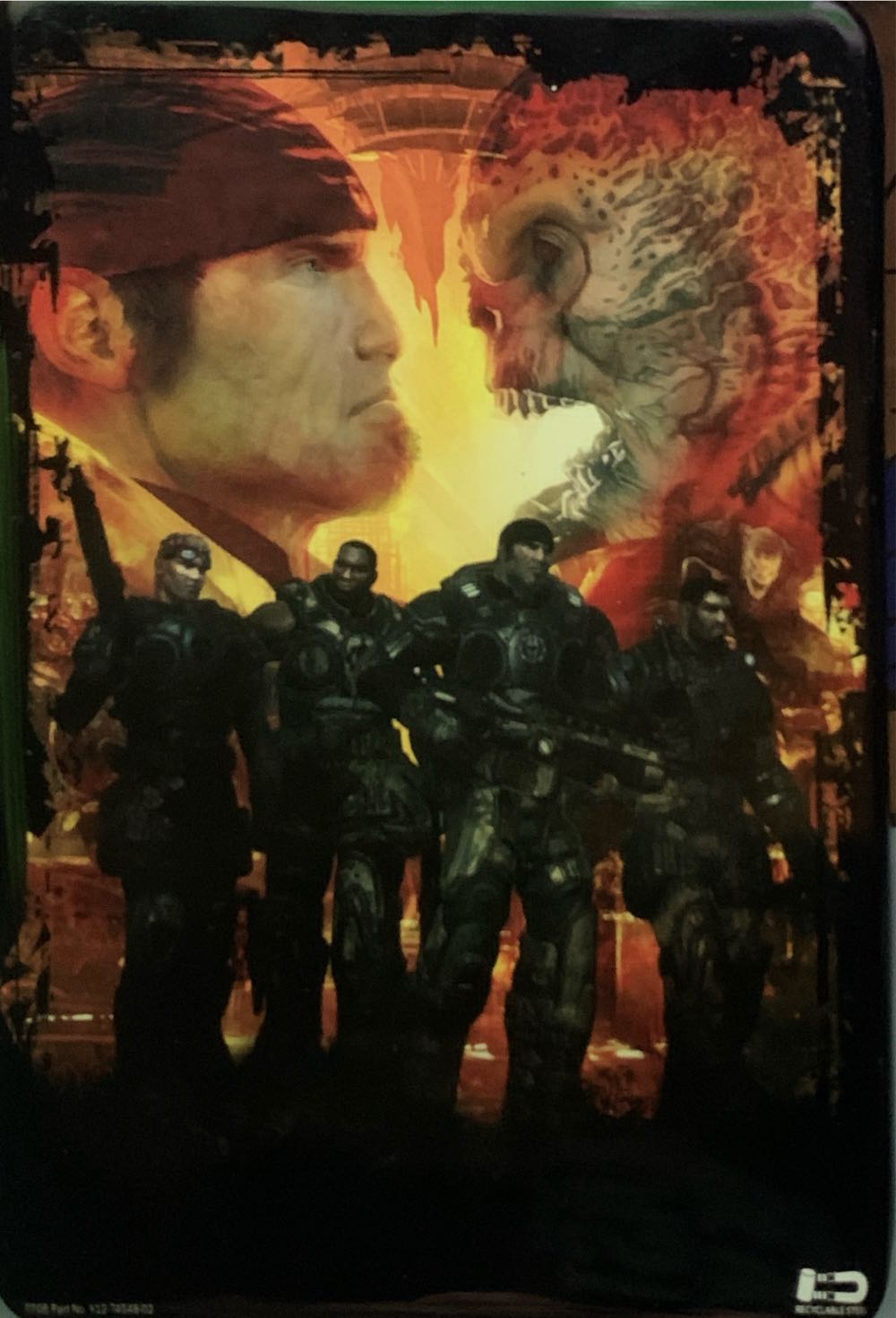 Gears of War Limited Edition - Microsoft Xbox 360 (Microsoft Game Studios - 2) video game collectible [Barcode 882224262675] - Main Image 3