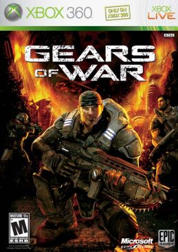 Gears Of War - Microsoft Xbox 360 (Microsoft Game Studios - 2) video game collectible [Barcode 882224386715] - Main Image 1
