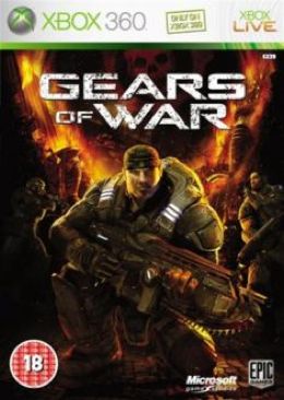 Gears Of War - Microsoft Xbox 360 (Microsoft Game Studios - 2) video game collectible [Barcode 882224430005] - Main Image 1