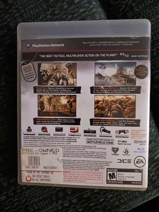 Battlefield Bad Company 2 - Sony PlayStation 3 (PS3) video game collectible - Main Image 2