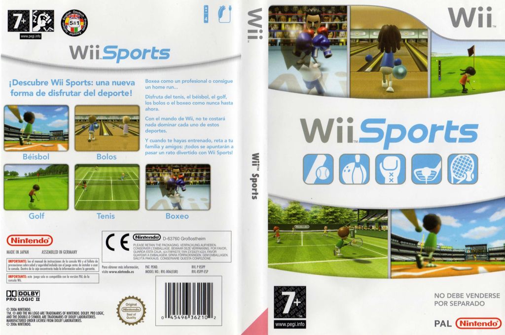 Wii Sports - Nintendo Wii video game collectible - Main Image 2