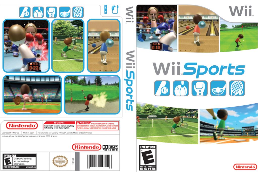 Wii Sports - Nintendo Wii video game collectible - Main Image 2