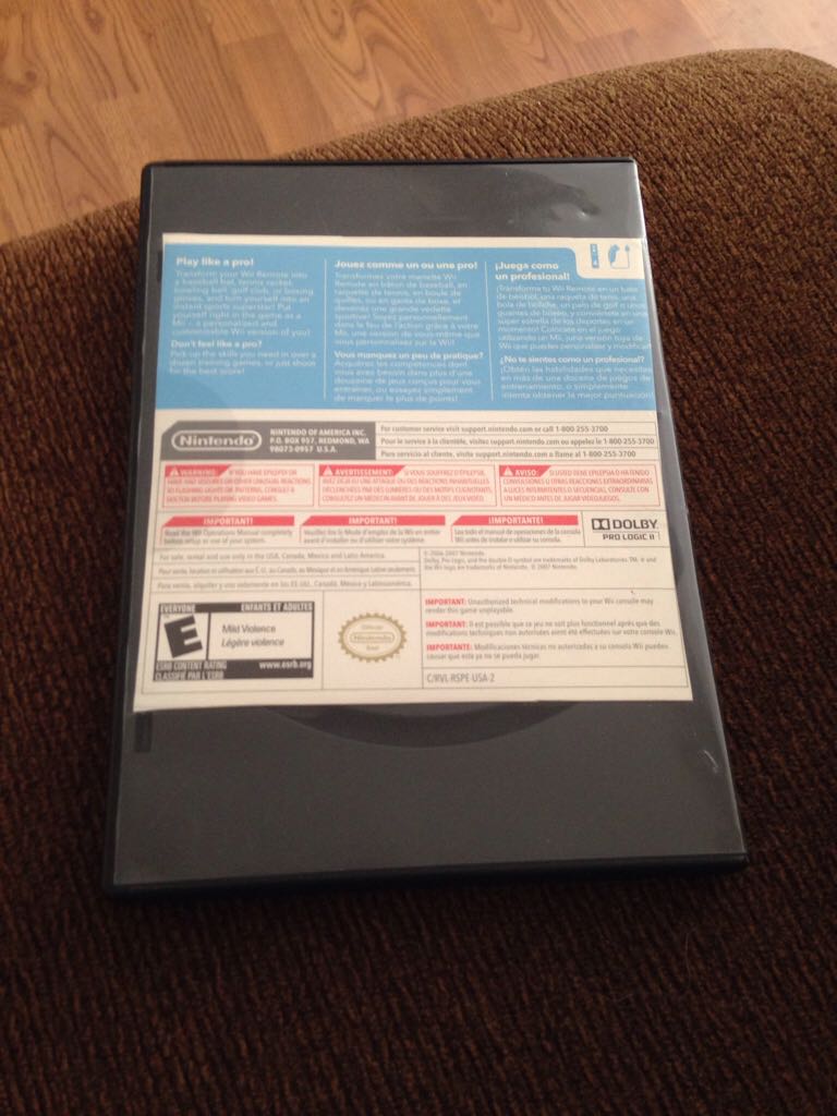 Wii Sports - Nintendo Wii (Nintendo) video game collectible - Main Image 2