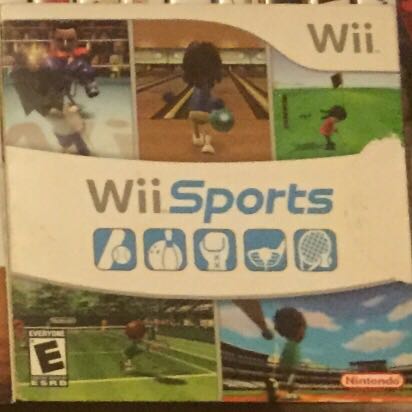 wii sports - Nintendo Wii video game collectible - Main Image 1