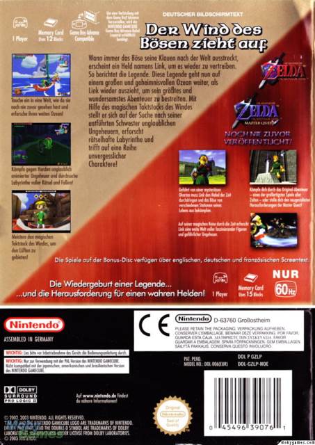 The Legend of Zelda: The Wind Waker - Edition Limitée - Nintendo GameCube (Nintendo - 1) video game collectible [Barcode 045496390785] - Main Image 2