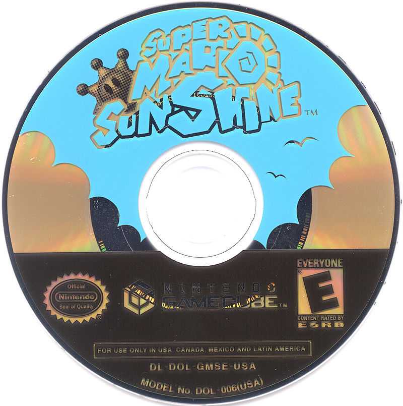 Super Mario Sunshine - Nintendo GameCube (Nintendo - 1) video game collectible [Barcode 0045496960346] - Main Image 3