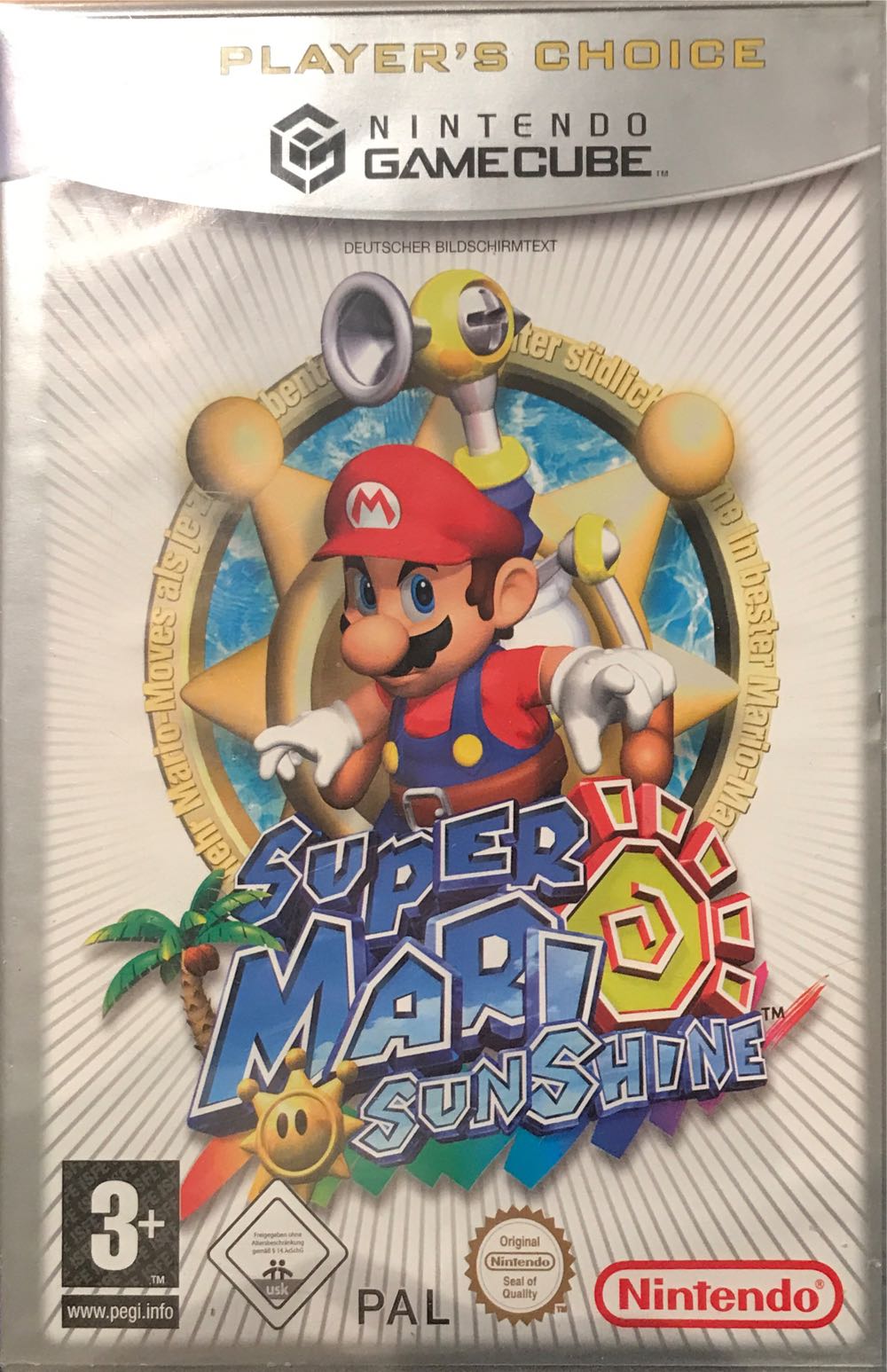 Super Mario Sunshine (Player’s Choice) - Nintendo GameCube (Nintendo - 1) video game collectible [Barcode 045496391065] - Main Image 3