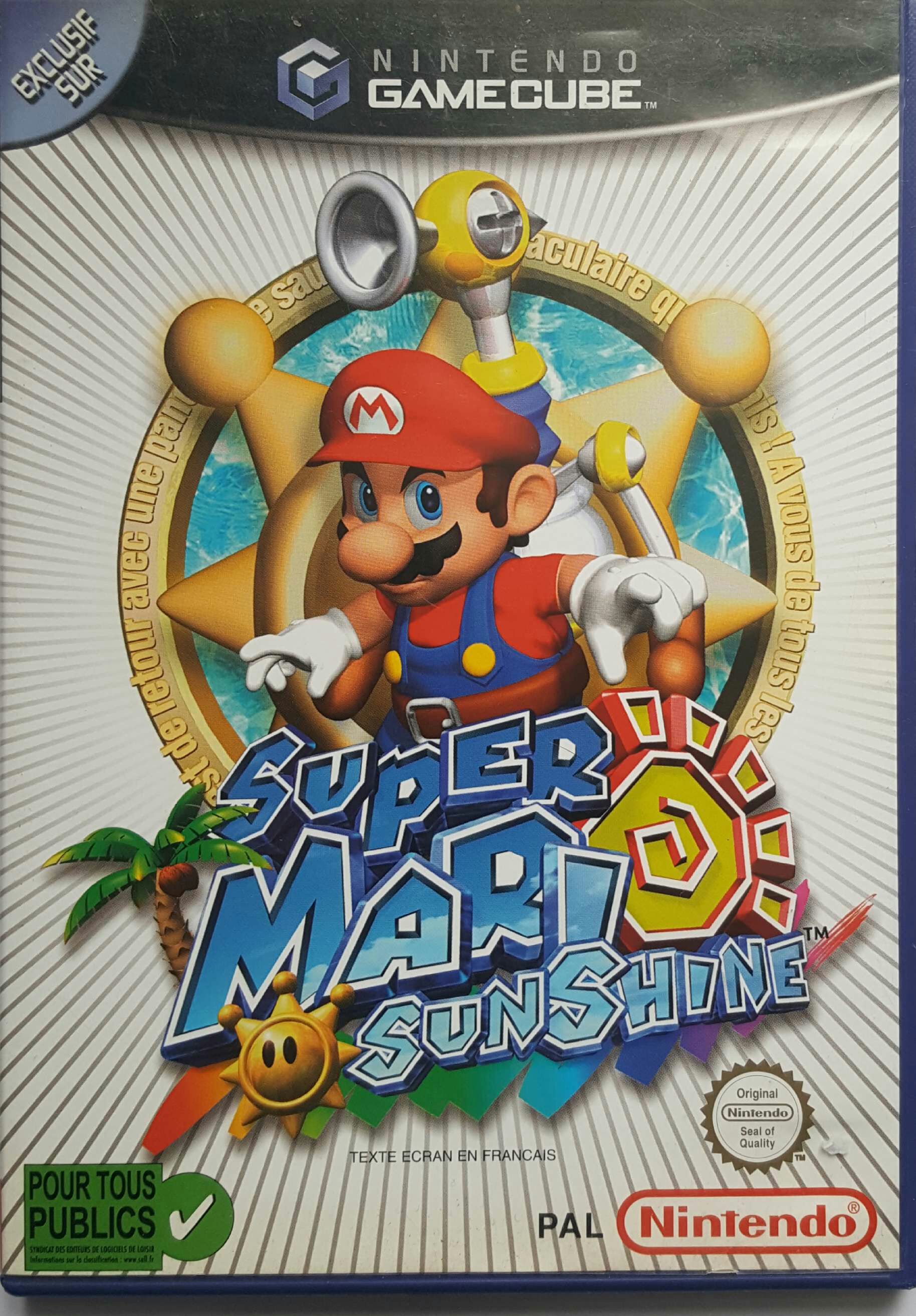 Super Mario Sunshine - Nintendo GameCube video game collectible - Main Image 1