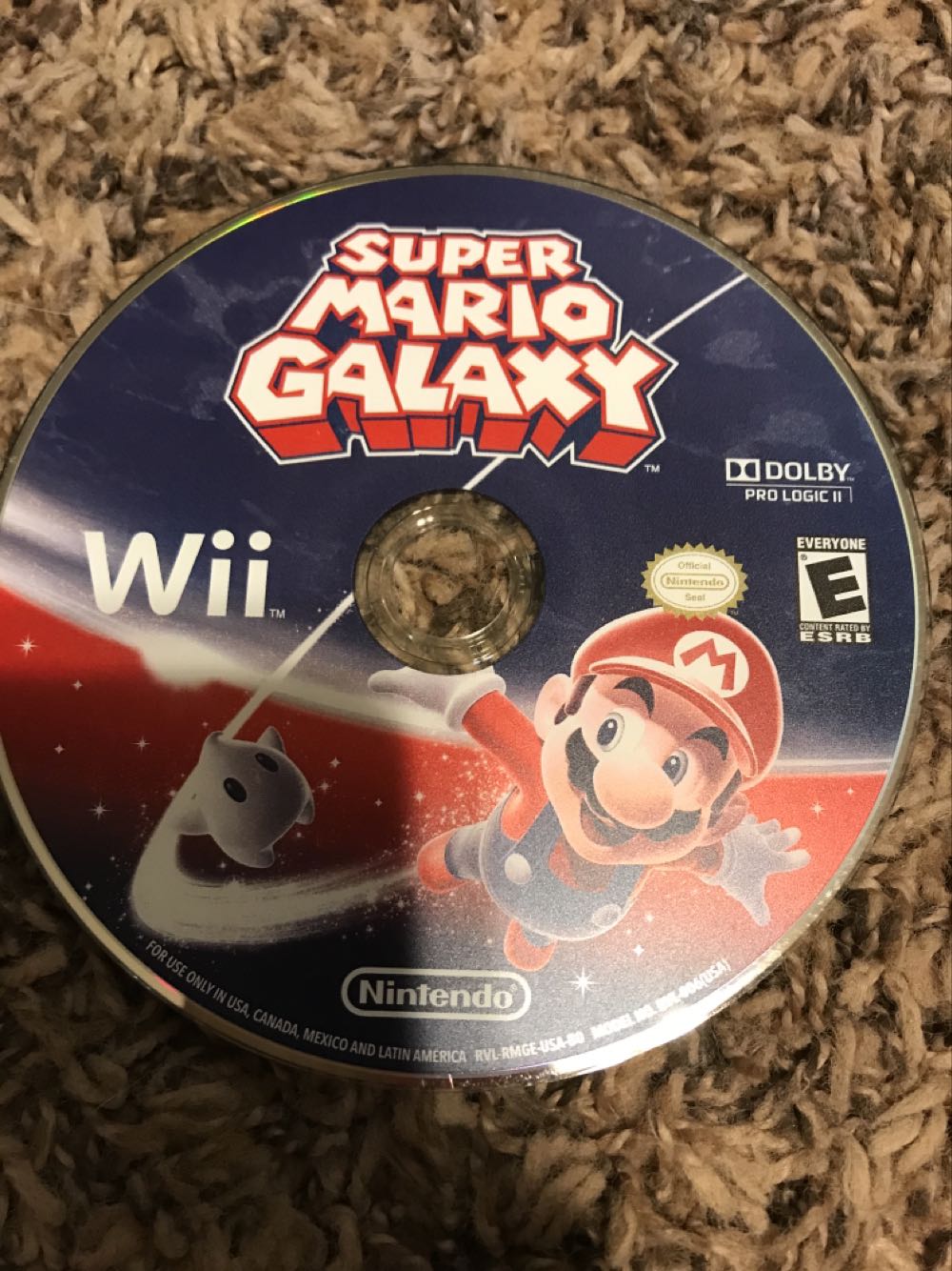 Super Mario Galaxy - Nintendo Wii (Nintendo - 2 Players) video game collectible [Barcode 045496900434] - Main Image 3