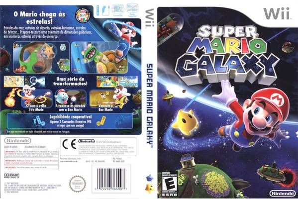 Super Mario Galaxy - Nintendo Wii video game collectible - Main Image 2
