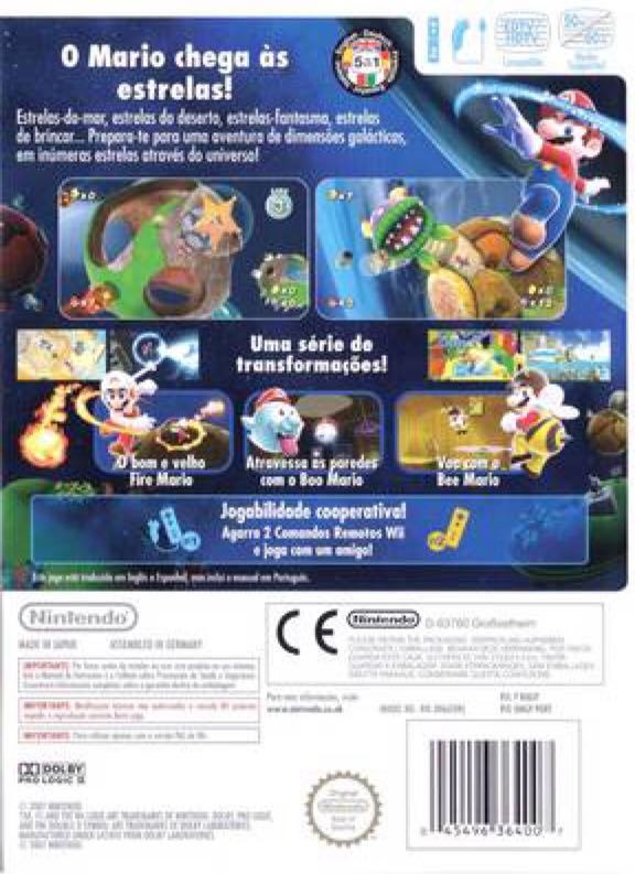 Super Mario Galaxy - Nintendo Wii U (Nintendo - 2) video game collectible - Main Image 2