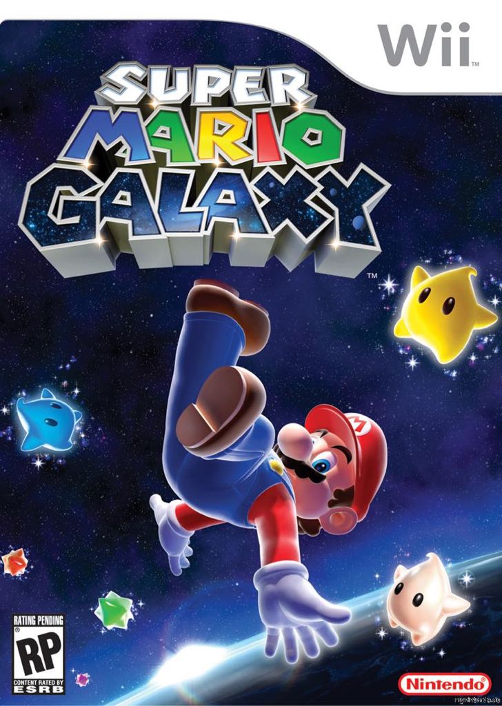 Super Mario Galaxy - Nintendo Wii (Nintendo Wii - 4) video game collectible - Main Image 2