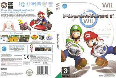 Mario Kart Wii - Nintendo Wii (Nintendo - 4) video game collectible [Barcode 044406365219] - Main Image 2