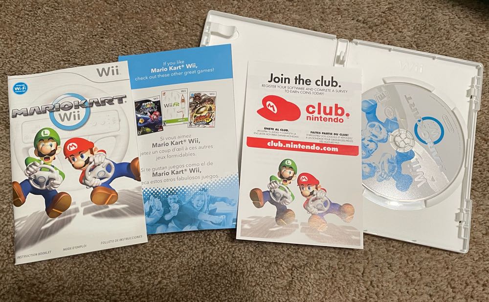 Mario Kart Wii - Nintendo Wii (Nintendo - 1-12) video game collectible [Barcode 045496901028] - Main Image 4