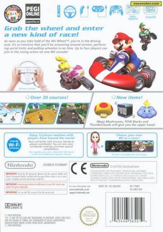 Mario Kart Wii - Nintendo Wii (Nintendo - 1-4) video game collectible [Barcode 6037396901028] - Main Image 2