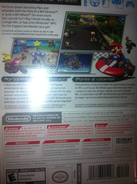 Mario Kart Wii - Nintendo Wii video game collectible - Main Image 2