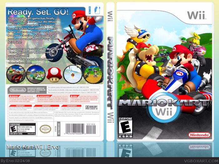 Mario Kart Wii - Nintendo Wii video game collectible - Main Image 2