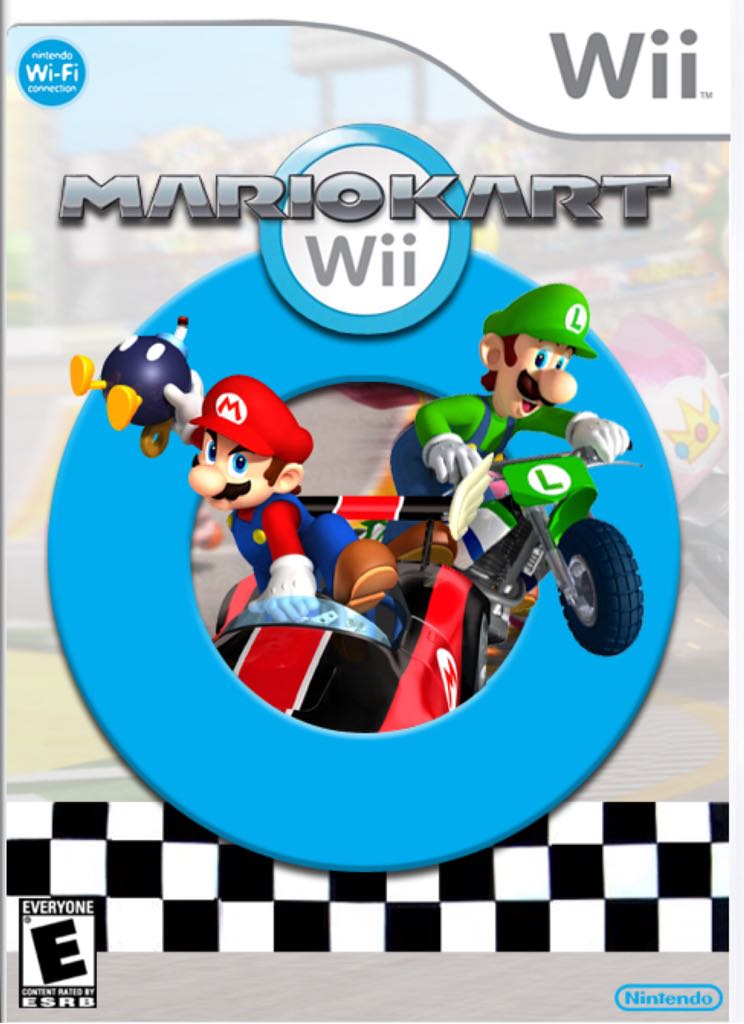 Mario Kart Wii - Nintendo Wiiware video game collectible - Main Image 1