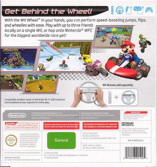Mario Kart Wii - Nintendo Wii video game collectible - Main Image 2