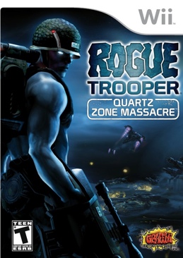 Rogue Trooper: Quartz Zone Massacre - Nintendo Wii (Graffiti Entertainment - 1-4) video game collectible [Barcode 891563001487] - Main Image 1