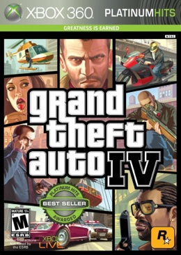 Grand Theft Auto IV - Microsoft Xbox 360 (Rock Star Games - 1) video game collectible [Barcode 4033841265785] - Main Image 1