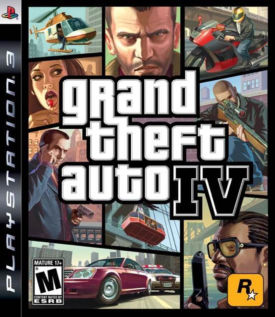 Grand Theft Auto IV - Sony PlayStation 3 (PS3) (Rockstar Games - 1-16) video game collectible [Barcode 5026555400312] - Main Image 2