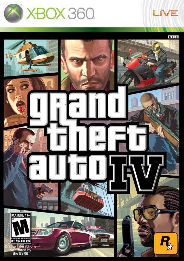 Grand Theft Auto IV - Microsoft Xbox 360 video game collectible - Main Image 1