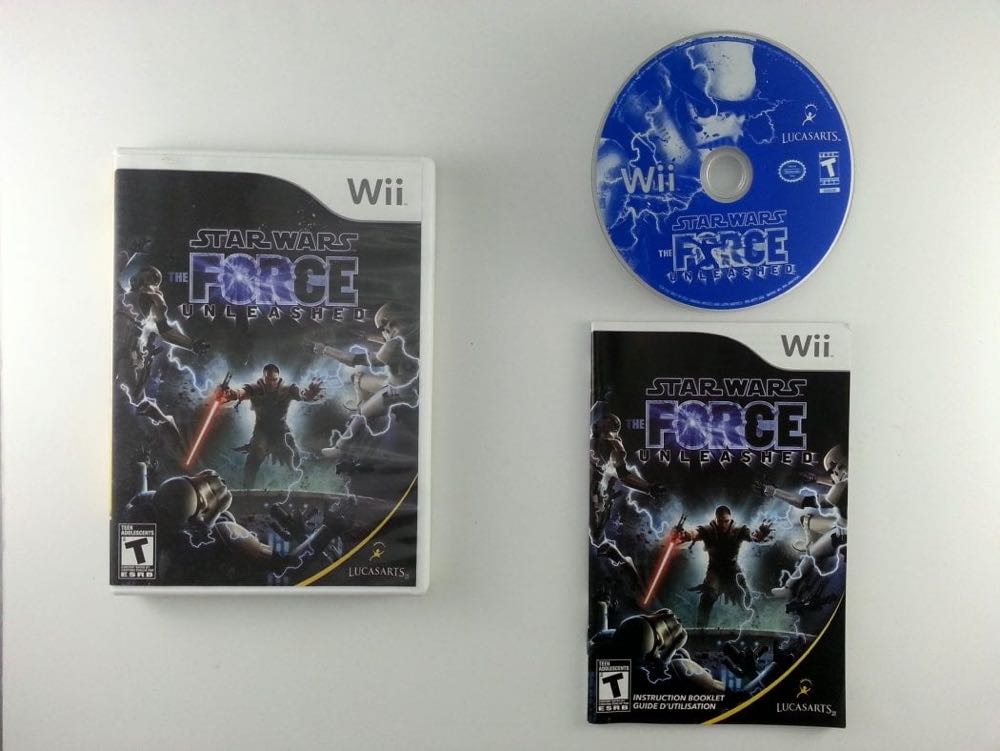 Star Wars: The Force Unleashed - Nintendo Wii video game collectible [Barcode 0023272005849] - Main Image 3