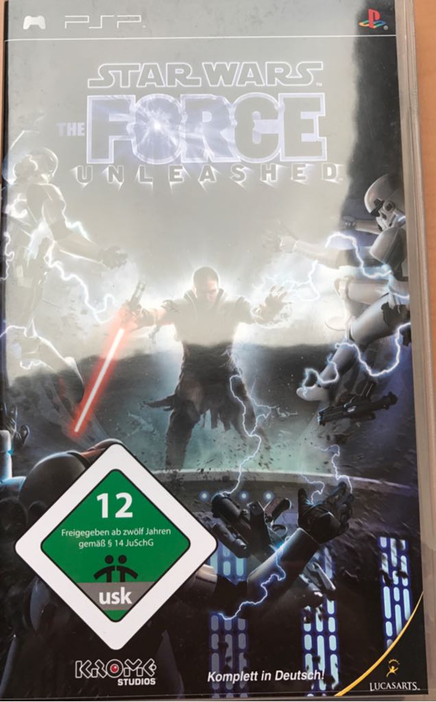 Star Wars: The Force Unleashed - Sony PlayStation Portable (PSP) video game collectible [Barcode 023272005542] - Main Image 1