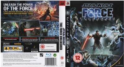 Star Wars: The Force Unleashed - Sony PlayStation 3 (PS3) (LucasArts - 1) video game collectible [Barcode 06417215] - Main Image 2