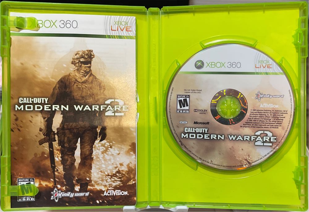 Call Of Duty Modern Warfare 2 - Microsoft Xbox 360 video game collectible - Main Image 3