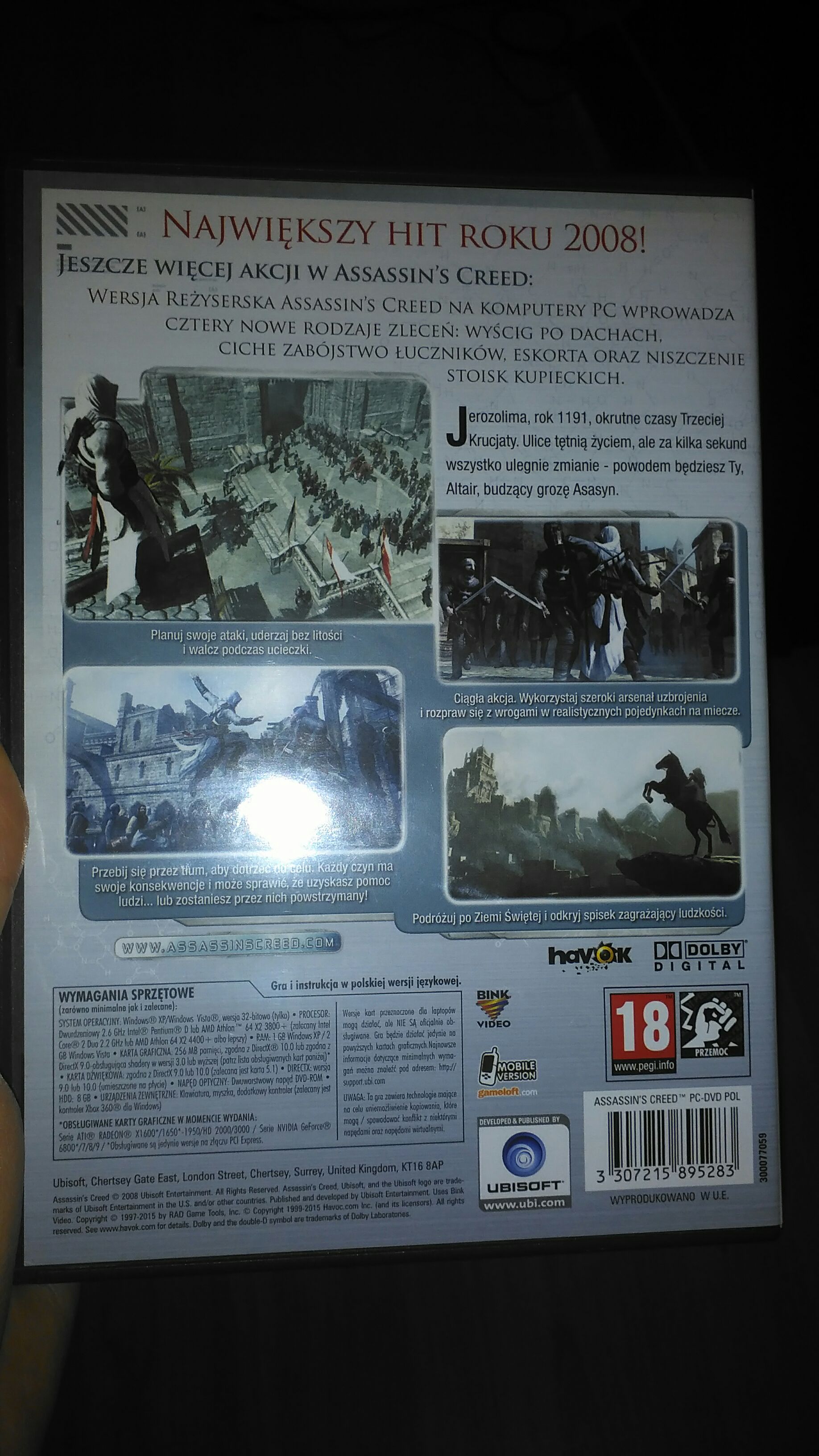 Assassins Creed - PC (Ubisoft - 1) video game collectible - Main Image 2