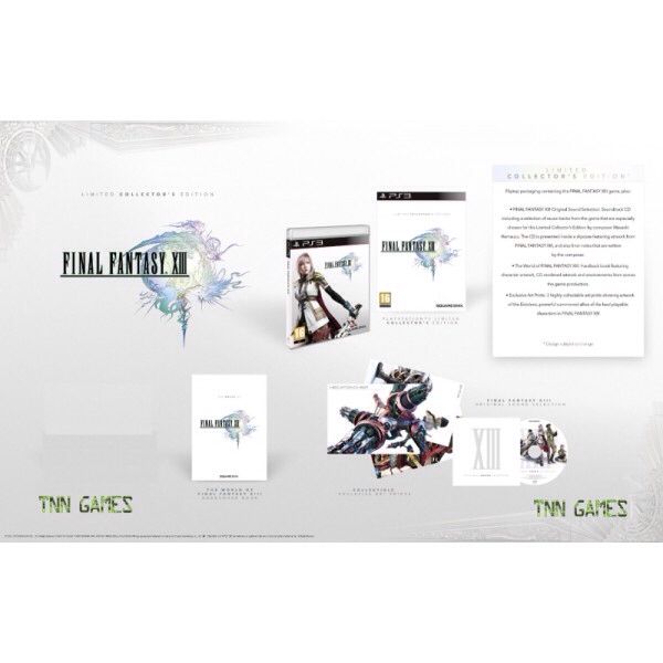 Final Fantasy XIII - Collectors Edition - Sony PlayStation 3 (PS3) (Square Enix - 1) video game collectible [Barcode 5021290040205] - Main Image 2