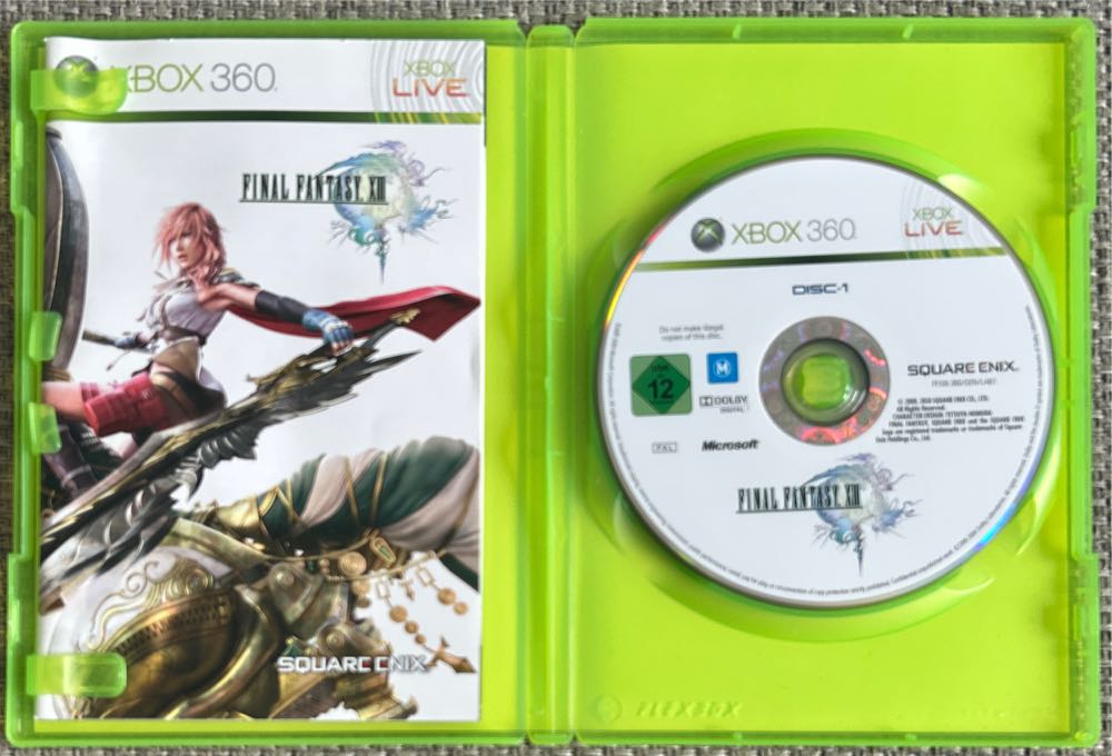 Final Fantasy XIII - Microsoft Xbox 360 (Square Enix - 1) video game collectible [Barcode 5021290040717] - Main Image 4