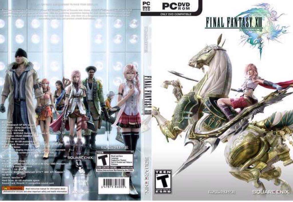 Final Fantasy XIII - PC video game collectible - Main Image 2