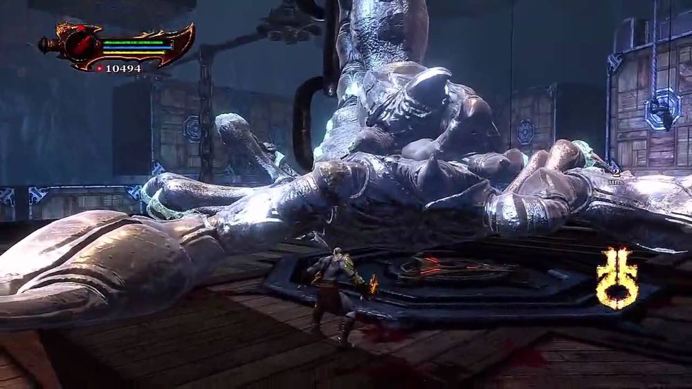 God of War III - Sony PlayStation 3 (PS3) (Sony Computer Entertainment - 1) video game collectible [Barcode 11731771] - Main Image 4